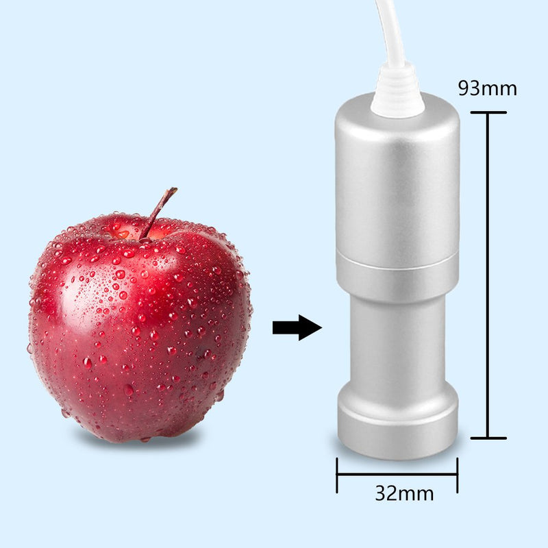 AMTAST Portable Ultrasonic Cleaner Vegetables Fruits Ultrasonic Cleaner, 110V 60Hz with US Plug