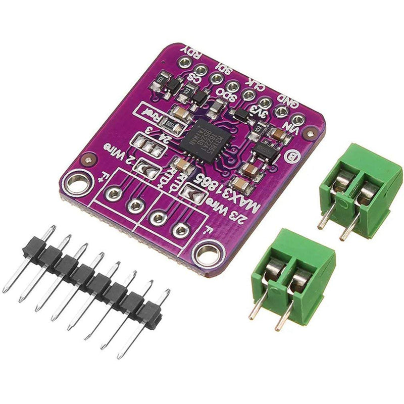 TECNOULAB 5pcs MAX31865 RTD Platinum Resistance Temperature Detector Module PT100 - PT1000