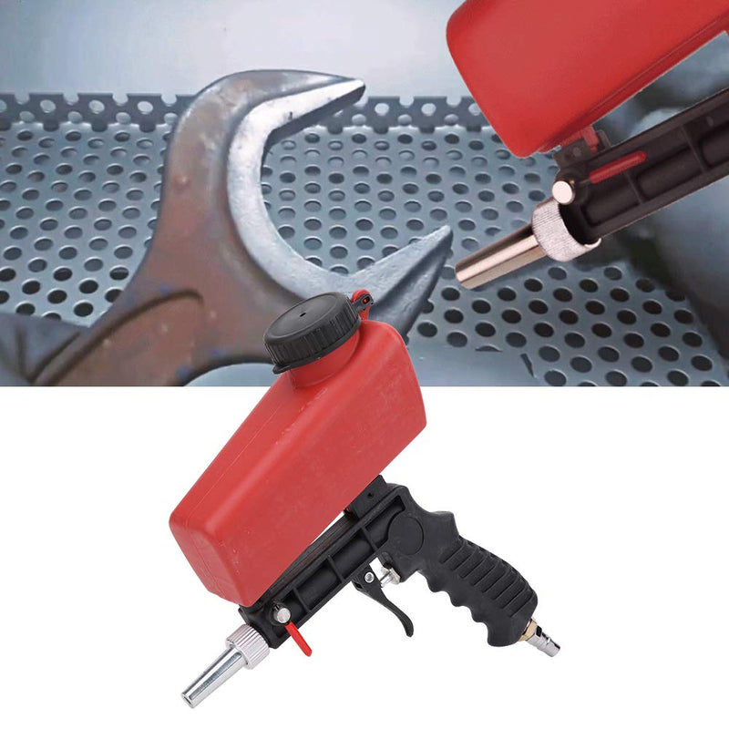 Sandblaster, Pneumatic Sandblasting Gun 90PSI Mini Handheld Sandblaster Portable Sandblaster for Sandblasting Polishing, Removing Metal Rust