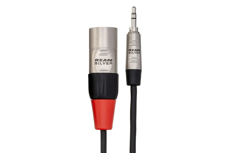 Hosa HMX-006Y 3.5 mm TRS to Dual XLR Pro Stereo Breakout Cable, 6 Feet