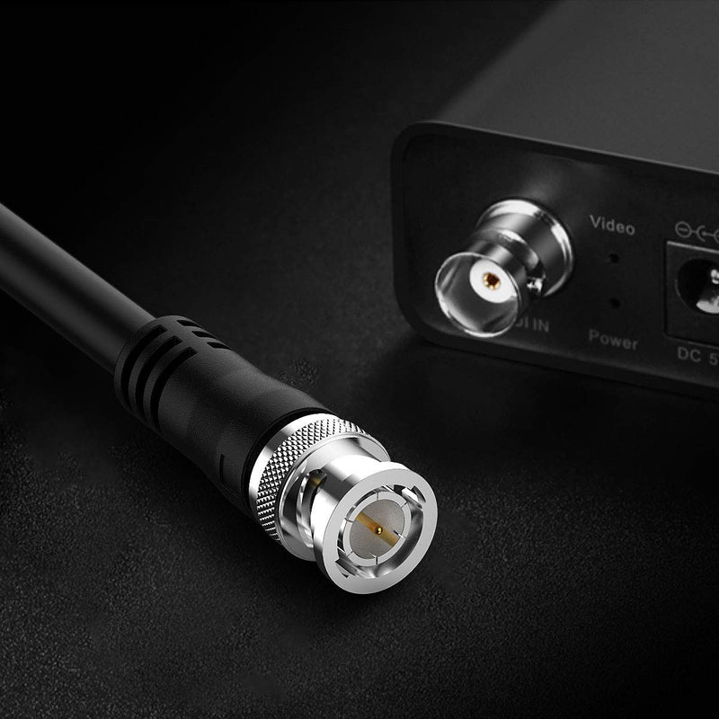 SDI Cable 25ft, BIFALE 3G HD-SDI Cable, Heavy Duty BNC to BNC Cable 75 Ohm, 1080P for Video Security Camera CCTV Systems Video Coaxial Cable 25Feet