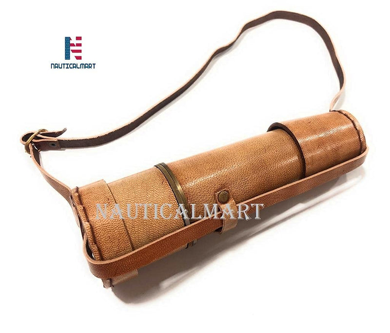 NauticalMart Brass Nautical Antique Telescope - 18 inches Long