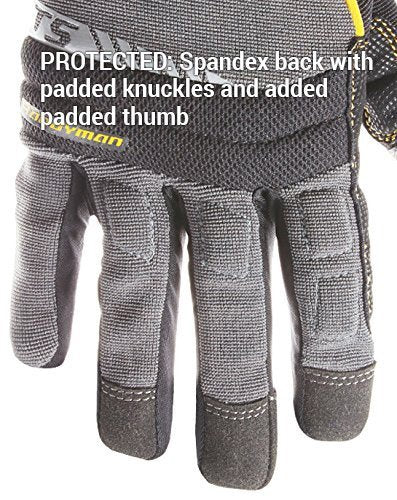 CLC Custom Leathercraft 125L Handyman Flex Grip Work Gloves, Shrink Resistant, Improved Dexterity, Tough, Stretchable, Excellent Grip Large (Pack of 1)