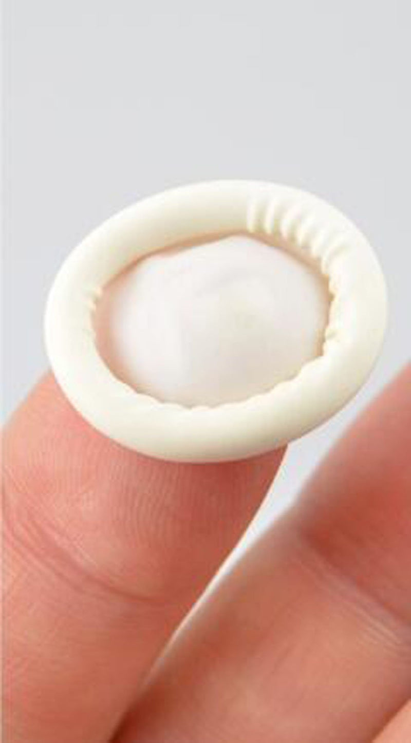 Nicedmm 500 Pcs Disposable Latex White Finger Cots - Tattoo Beauty Nail Anti-Static Finger Protector