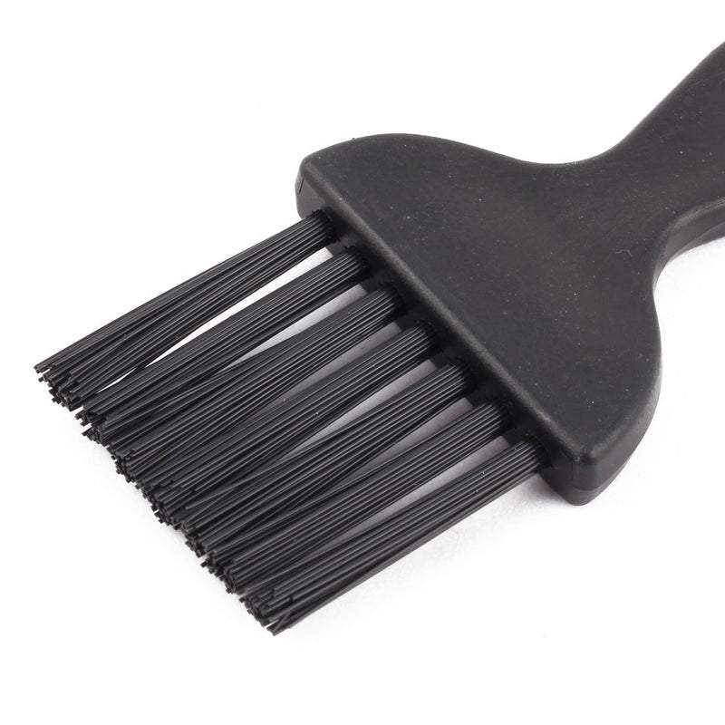 uxcell Plastic Flat Handle Anti Static ESD PCB Circuit Board Cleaning Brush 5pcs Black