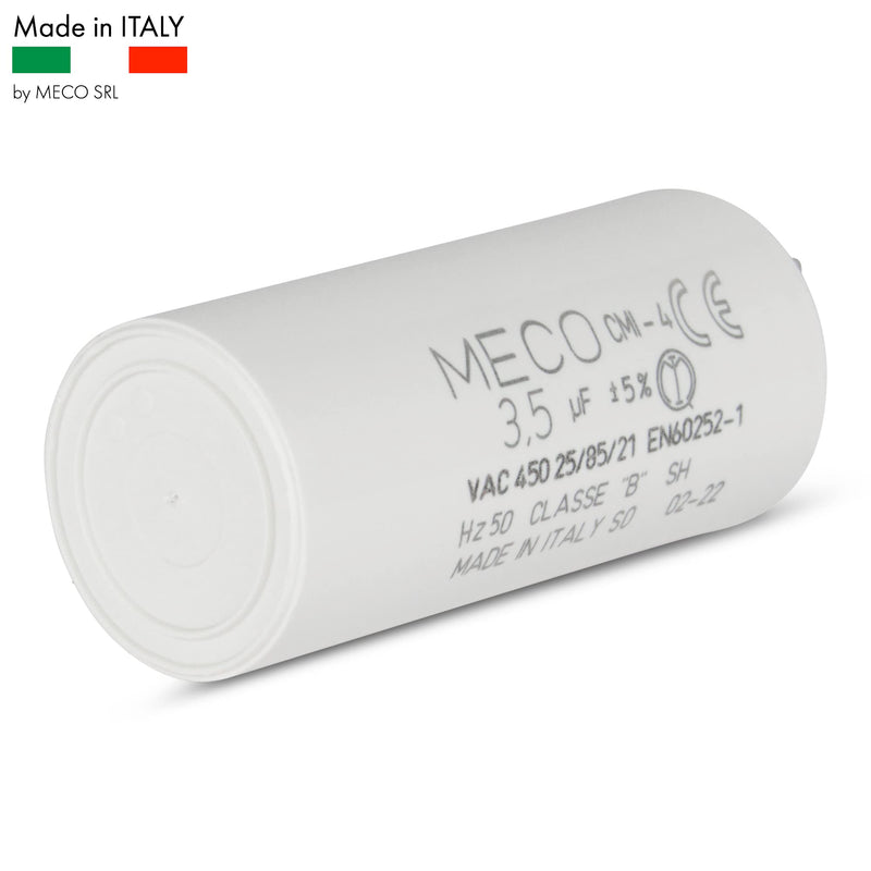 Capacitor 3.5 µF Especially for SOMFY roller shutters 10 Nm with small connection 2.8mm - WARRANTY 1 year (2)