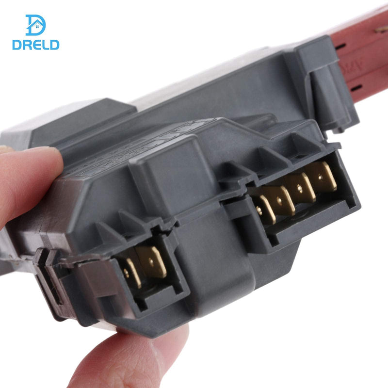 131763202 131763256 Washer Door Lock Switch with 131763310 Door Striker, Replacement for Frigidaire Whirlpool Electrolux Kenmore Gibson, Replace 131763255 1317633 131269400 131763200 AP4455026