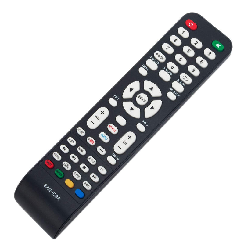 Universal Replace Remote Control fit for Sanyo TV GXCC GXFA GXBD GXBM GXEA GXGA GXHA GXJA GXEC GXDB MC42FN01 C200NS00 MC42NS00 HTR-029 NH315UP NH312UP NH311UP NH316UP NH414UD NH002UD NH316UD NH432UD