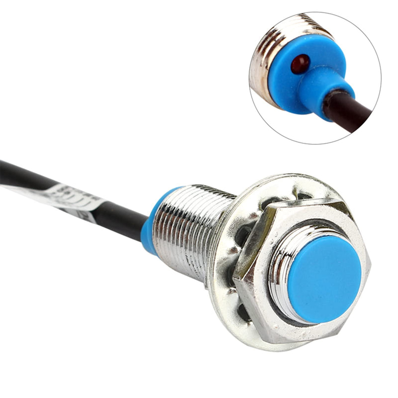 Hall Effect Sensor Proximity Switch, NPN 3-Wire Normally Open with Magnet Capacitive Sensr Proximity Sensor Switch Switch Hall Npn Sensor Detector