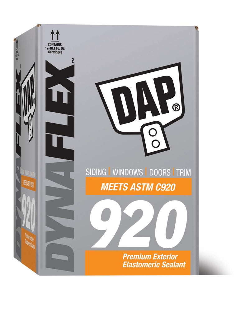 DAP 7079889093 WDS DYNAFLEX 920 White Wt093 Premium Exterior Elastomeric Window Door & Siding Sealant