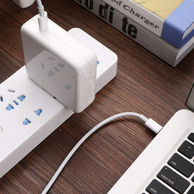 SiliconV MacBook pro Charger 100W USB C Power Adapter Compatible with MacBook Pro 16, 15, 14, 13 Inch, MacBook Air 13 Inch, iPad Pro 2021/2020/2019/2018, Included 7.2ft USB C to C Cable