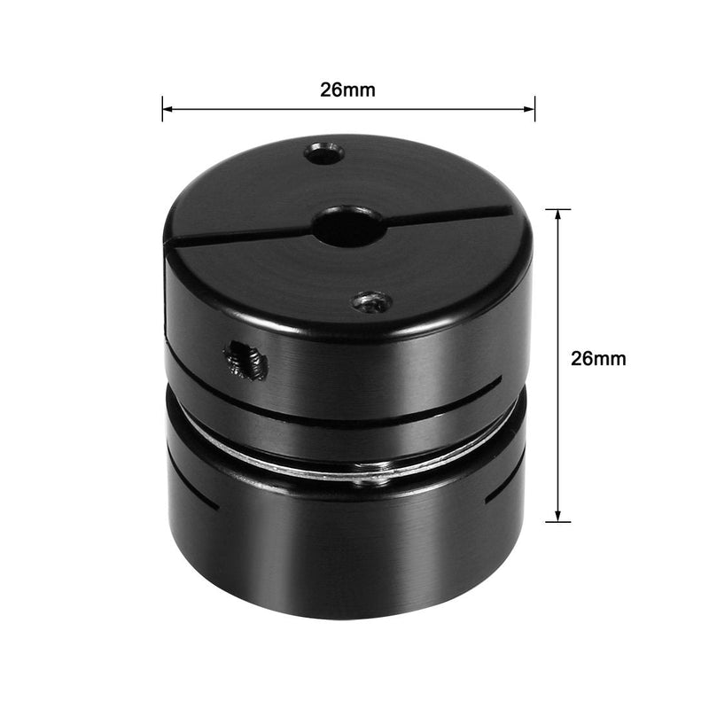 uxcell 5mm to 8mm Bore One Diaphragm Motor Wheel Flexible Coupling Joint 5-8mm