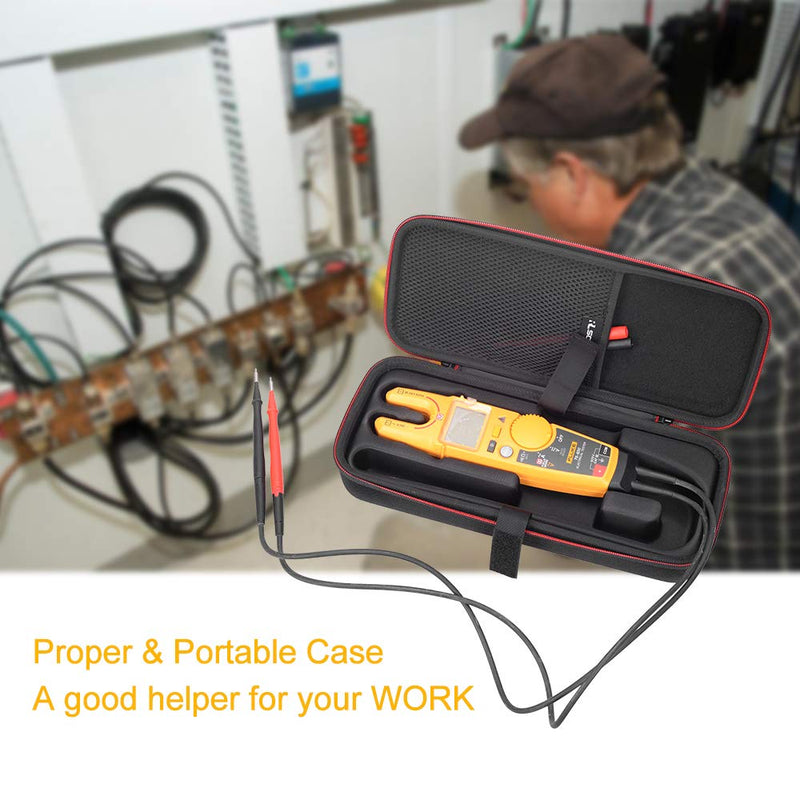 RLSOCO Hard Case for Fluke T5-1000/ T5-600/ T6-600/ T6-1000 Electrical Voltage, Continuity and Current Tester fluke T5、T6