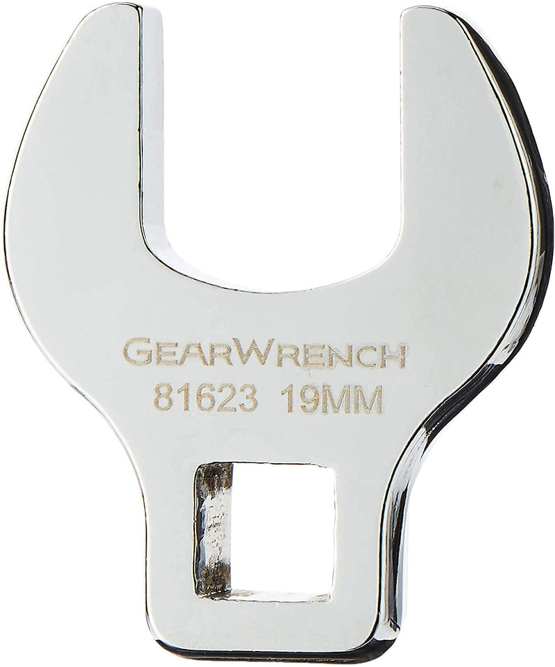 GEARWRENCH 10 Pc. 3/8" Drive Crowfoot Wrench Set, Metric - 81909 10 Piece 3/8" Dr. Non-Ratcheting, Metric