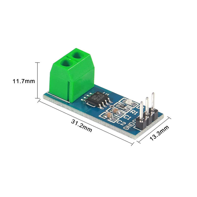 3PCS 5A Range Current Sensor ACS712 Module AC/DC for Arduino (5A)