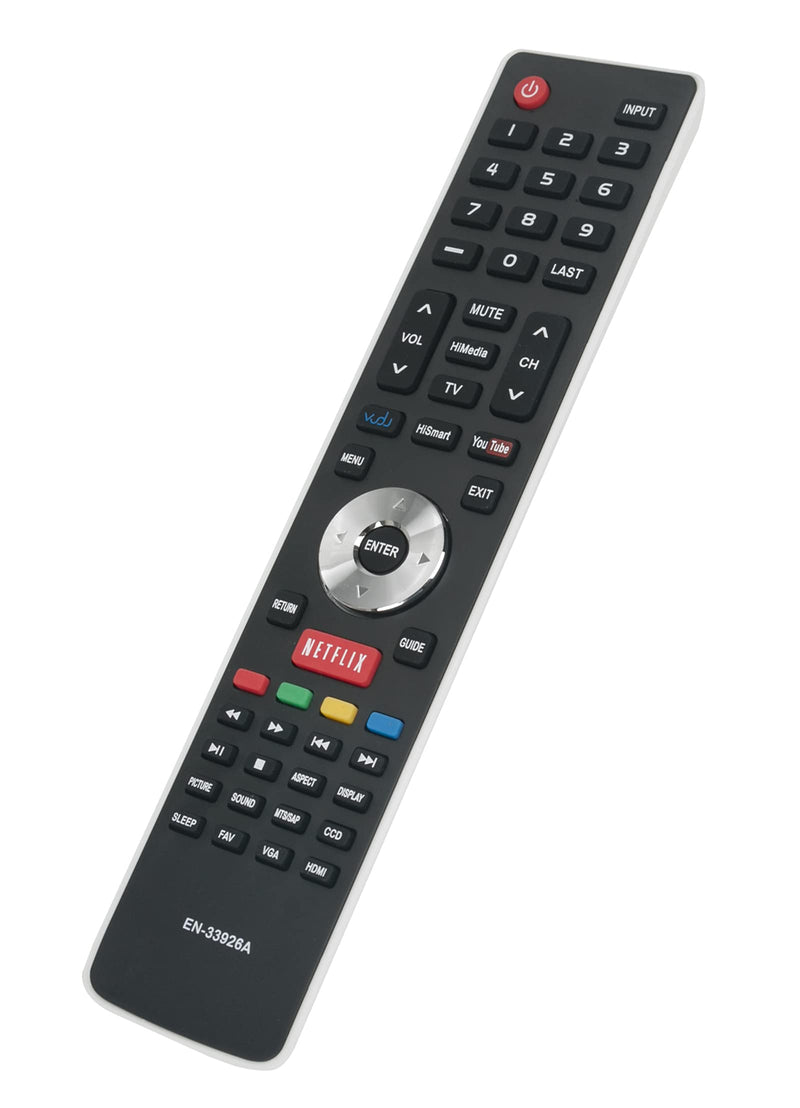 New EN-33926A EN33926A Replaced Remote fit for Hisense EN-33925A 32K366W 40K366WB 32K20DW 32K20W 40H5 50K610GWN 55K610GWN XV5849 32H5B 40H5B 40K366WN 48H5 50H5B 50H5G 50H5GB TV