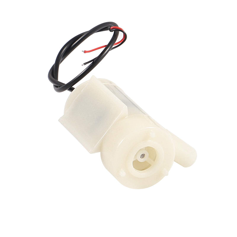 ALAMSCN 4PCS DC 3V 5V Micro Submersible Mini Water Pump for Aquariums Fish Tank Pond Fountain Hydroponics Garden with 2M Flexible Tube Water Pipe