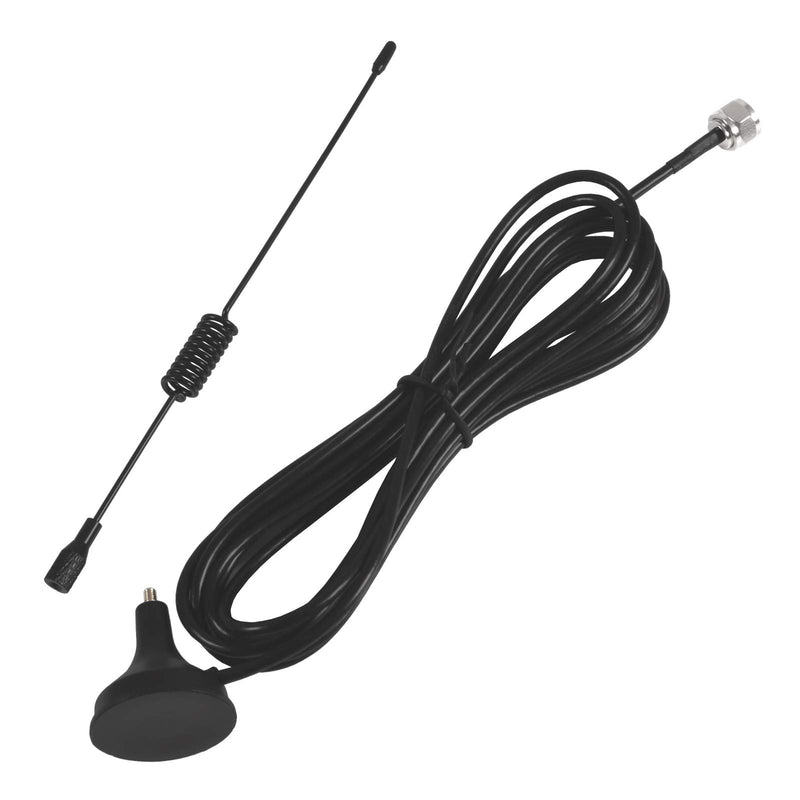 ACEIRMC FM Stereo Antenna, Magnetic Base 75 Ohm FM Antenna Kit for Yamaha Onkyo Bose, etc Stereo Receiver Indoor Table Top Radio Receiver Antenna