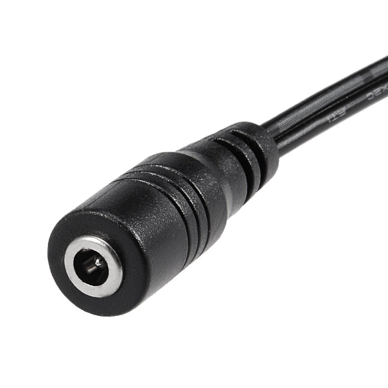 uxcell 16cm 3.5x1.35mm Female to 5.5x2.1mm Male DC Power Extension Cable Connector for CCTV Security Camera 4pcs