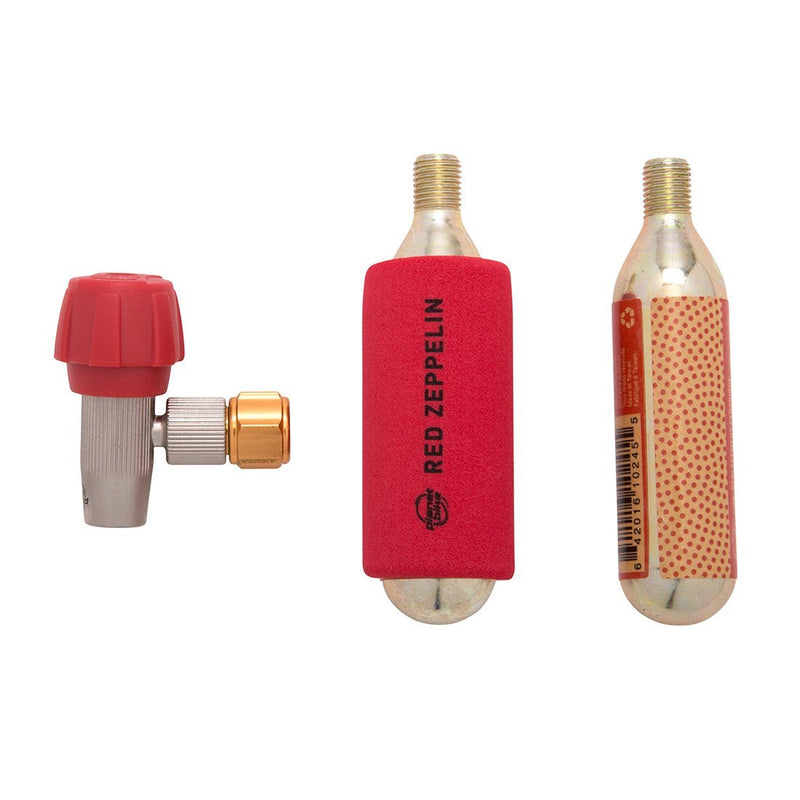 Planet Bike Red Zeppelin CO2 Bike Tire Inflator