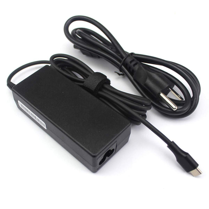 65W 45W USB-C Charger for Lenovo ThinkPad T480 T480s T490s T580 T580s T590 E480 E580 E585 Chromebook 100e 300e 500e C330 C340 S330 Yoga C930 C940 C740 S730 730 730S 910 920 X1 Carbon 5th 6th 7th Gen