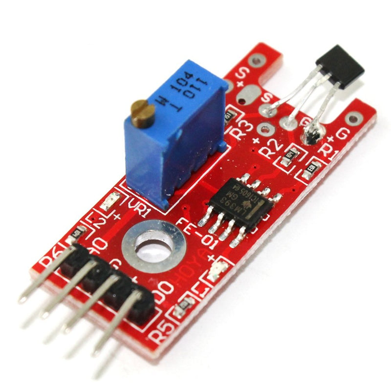 HUABAN 3 Pack KY-024 Linear Magnetic Hall Switches Speed Counting Sensor Module for Android DIY Starter Kit
