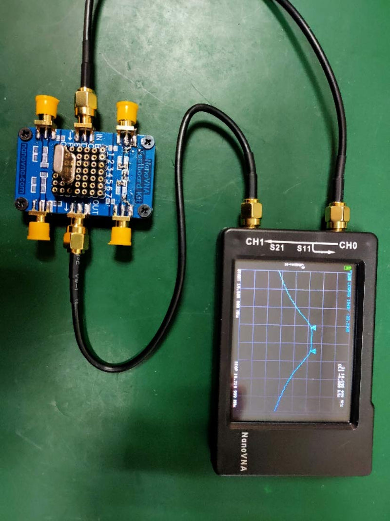 Nanovna Testboard Kit Network Analysis Test Demo Board Compatible with DIP Quickly Assemble a Simple RF Circuit and Evaluate Performance on The NanoVNA