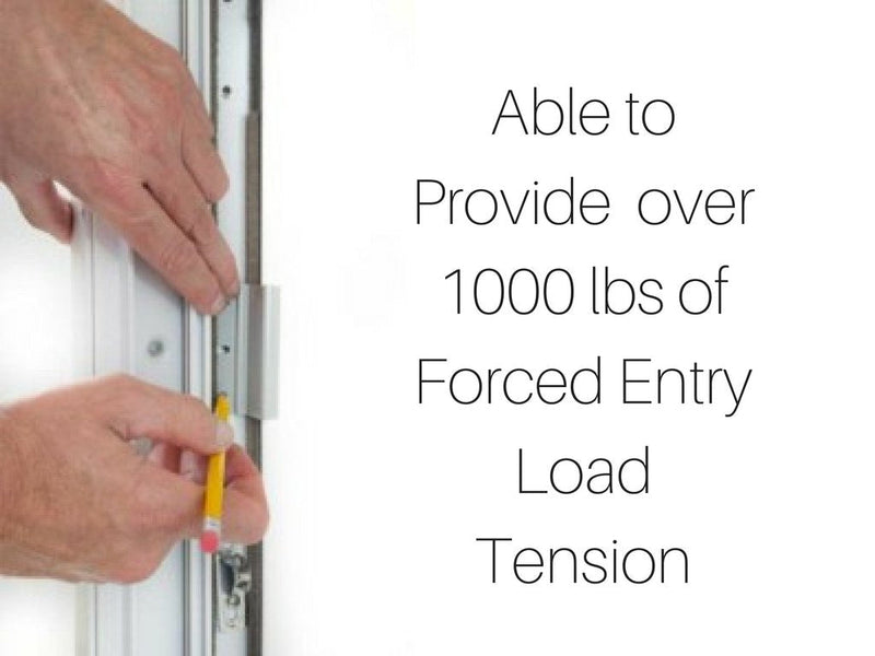 Double Bolt Lock for Glass Sliding Doors - Advanced Technology to Keep Your Family Safe and Secure - High Security Lock - Virtually Burglar Proof