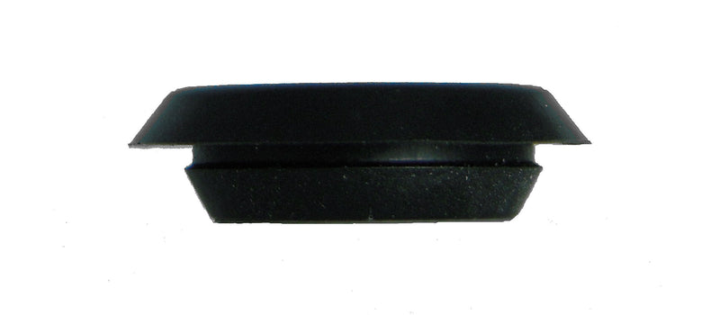 2 1/2" 2.5 inch Flush Mount Black Plastic Body and Sheet Metal Hole Plug Qty 5