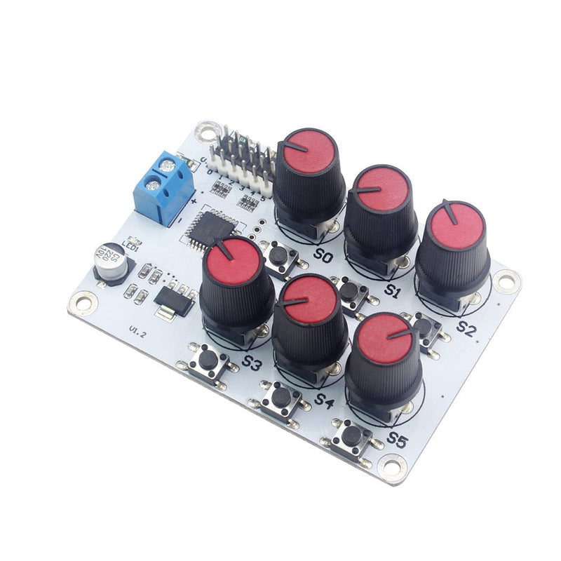 6 Channel Digital Servo Tester with Over-Current Protection
