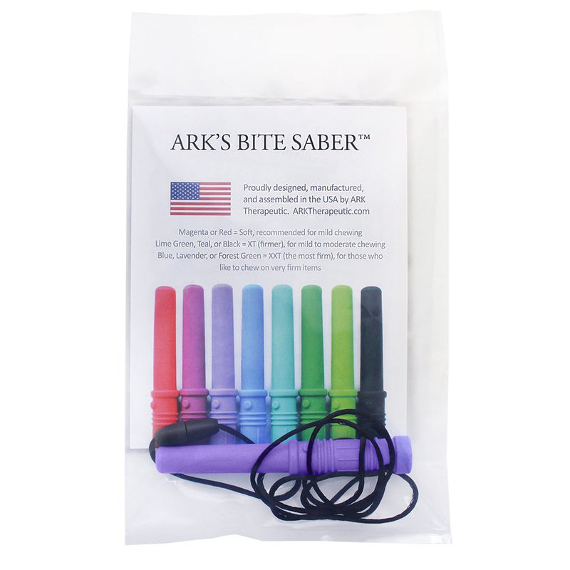 ARK's Bite Saber Sensory Oral Motor Chew Necklace XXT - Lavender