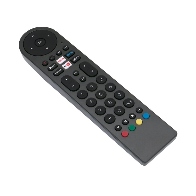 Replace Standard IR Remote Control fit for RCA Smart LED LCD TV WX15244 WX15284 WX15163 SLD32A30RQ SLD32A45RQ SLD40A45RQ SLD40HG45RQ SLD50A45RQ with Netflix Vudo You Tube Internet Shortcut App Key