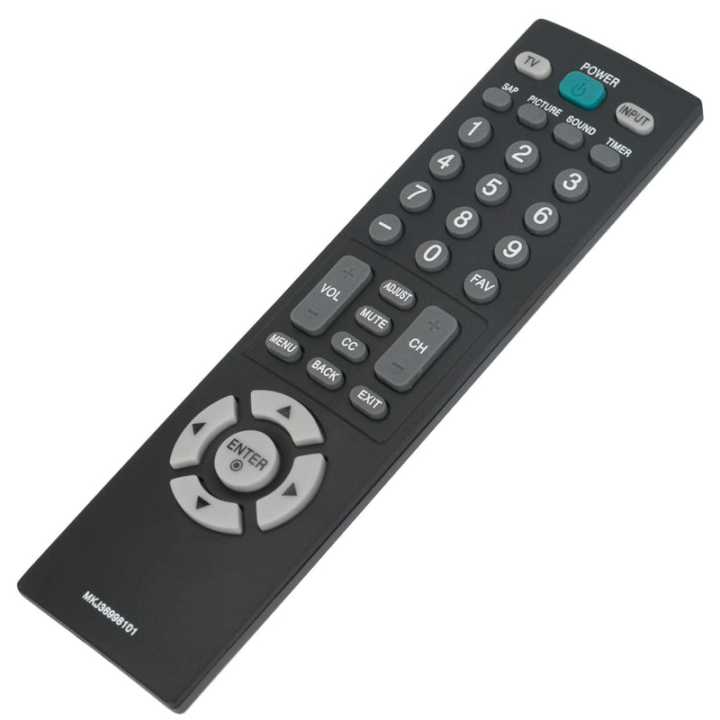 MKJ36998101 Replaced Remote fit for LG TV 19LC2D 22LC2D 20LS7D 20LS7DC 23LS7D 23LS7DC 20LS7D-UB 22LC2D-UB 22LC22D 22LC22D-UB 32PC5DVC 20LS7DUB 22LC2DUB 22LC22D 22LC22DUB 20LS7DC-UB 20LS7DCUK 20LS7DC-U