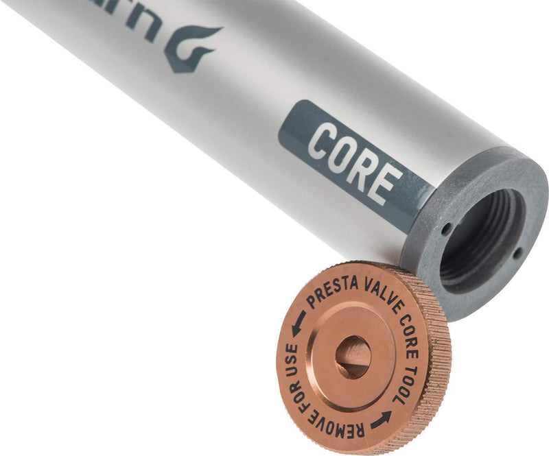 Blackburn Core Standard and Slim Bike Mini-Pump Silver One Size