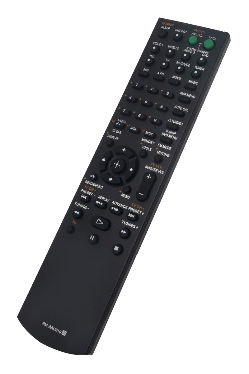 RM-AAU019 Replaced Remote fit for Sony AV Receiver HT-SF2000 SS-MSP2200 SS-SRP2200 SS-WP2200 SS-CNP2200 RM-AAU017 HT-DDW995 SS-WP780 SS-MSP900 SS-SRP900 SS-CNP680 STR-DG710 RM-AAU006 STR-DG500