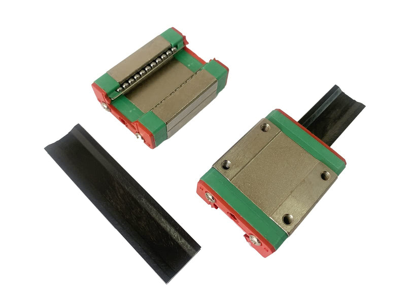 Mssoomm 2Pcs MGN15-C Type Linear Slider Carriage Block for Miniature Linear Sliding Guideway Rail MGN15 MR15 2 Blocks 1- MGN15 2-C Type Block