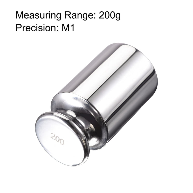 sourcing map gram calibration weight 200g F1 precision stainless steel for digital scales