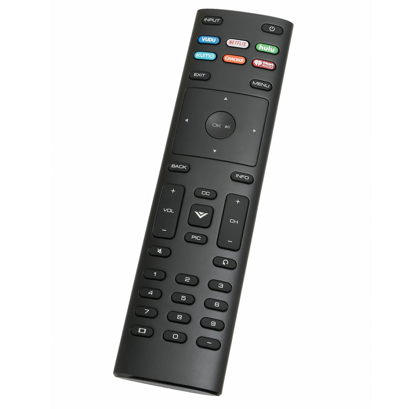 XRT136 Replace Remote Control fit for VIZIO TV D24F-F1 D32FF1 D43F-F1 E55U-D0 E55UD2 E55-D0 E55E1 M65-D0 M65E0 P65-E1 P75C1 P75E1 M70-E3 M75E1 E43-E2 D50F-F1 E32-D1 E32H-D1 E40-D0 E43-D2 E43U-D2