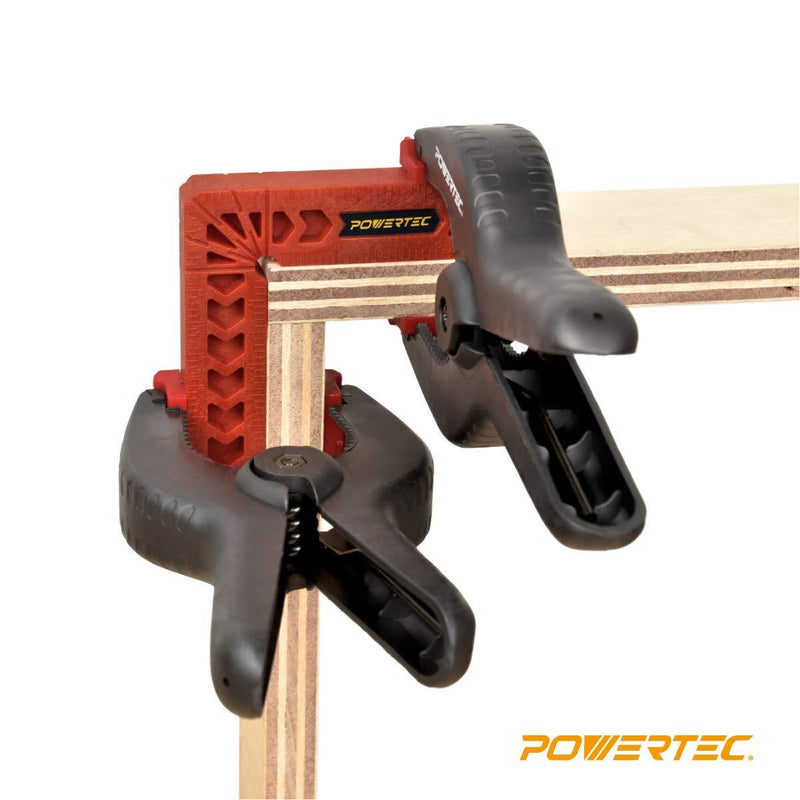 POWERTEC 71124 4" Positioning Squares (4 Pack) 4 inch, 4pk