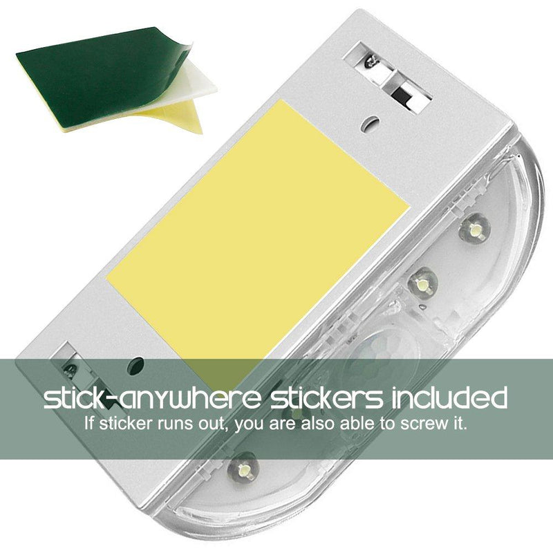 2 Pack Keyhole Light, SENHAI Infrared IR Wireless Door Lock Lamp, Auto Sensor Motion Detector, 4 LED Bulbs