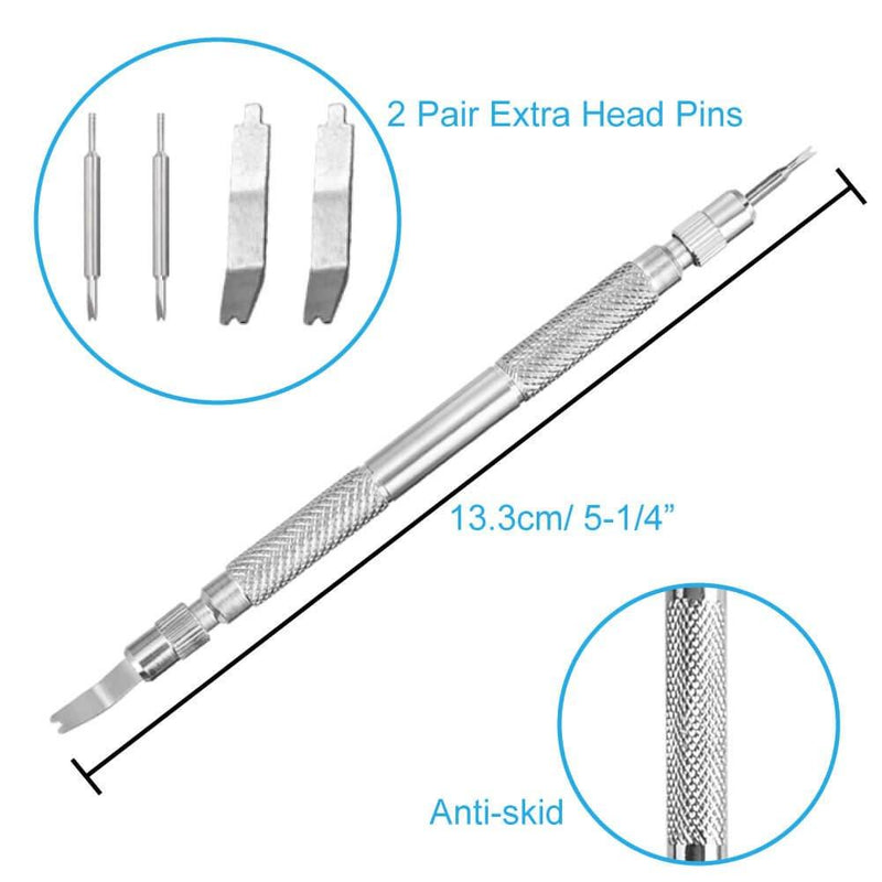 Paxcoo Watch Band Tool Kit - Watch Link Remover, Spring Bar Tool Set for Watch Repair and Watch Band Replacement