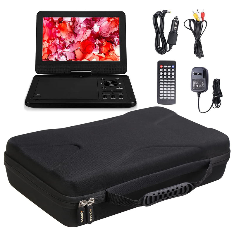 Aproca Hard Storage Travel Case for DR. J 12.5" Portable DVD CD Player 10.5" HD Swivel Screen