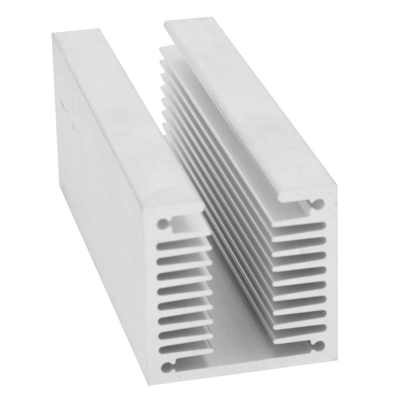 1004040MM Steady Aluminum Heat Sink U Type TO-3P Heat Cooling Fin Dense Tooth Heat Cooler Fin Thermal Conductivity Cooling Radiator