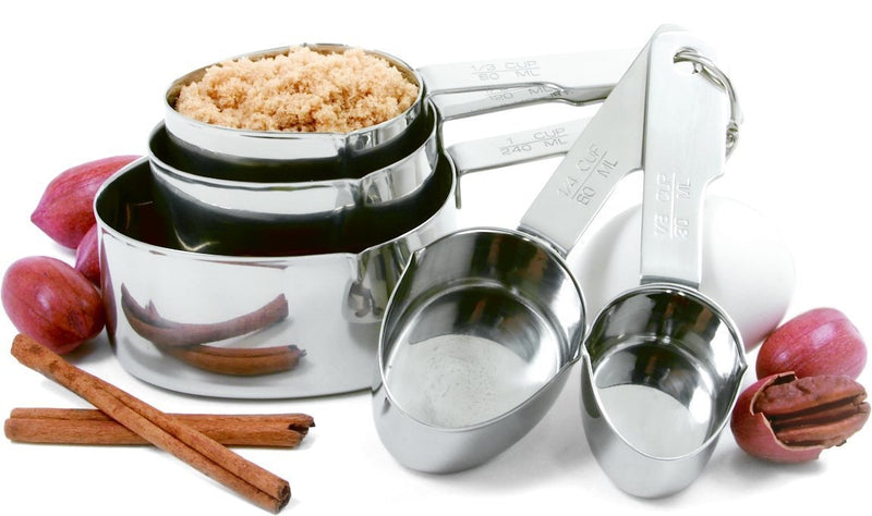 Norpro Stainless Steel 5 Piece Measuring Cup Set, One Size, Grape 1