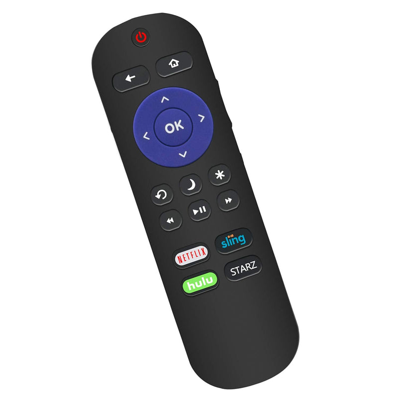 Replacement Remote Control Applicable for Sharp Roku TV LC58Q7370U LC-58Q7370U LC60Q7370U LC-60Q7370U LC65Q7370U LC-65Q7370U LC-50LBU711U LC-55LBU711U LC50LBU711U LC55LBU711U