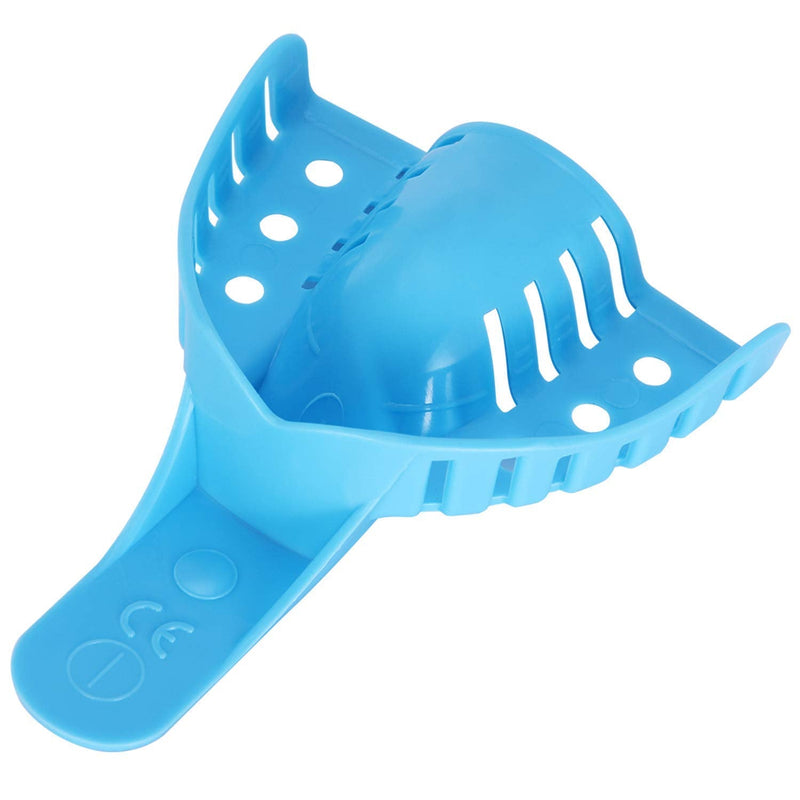 JMU Dental Impression Tray,Bag of 12 Perforated Disposable Trays,1 Large Upper #1