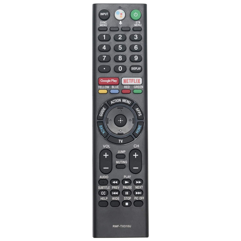 New RMF-TX310U Replace Voice Remote Control with Mic fit for Sony 4K Smart Bravia TV XBR-43X800G XBR-75X800G XBR-65X800G XBR-49X800G XBR-55X800G XBR-85X900F XBR-49X900F XBR-75X900F XBR-65X900F