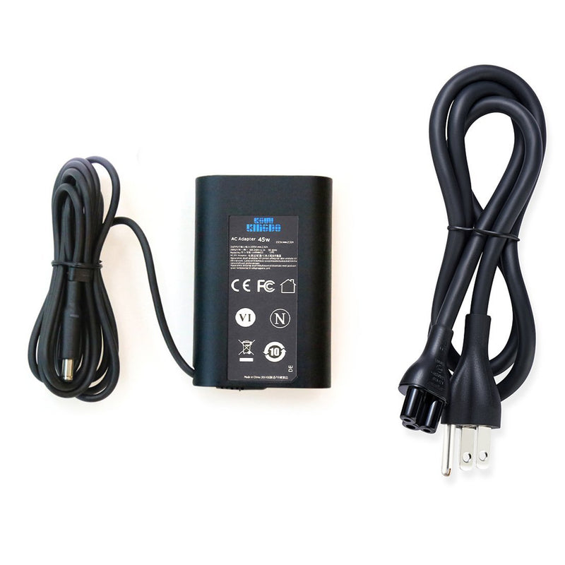 XPS 13 Charger, 45W 19.5V 2.31A Charger for Dell XPS 13 / XPS 12/12 MLK/Inspiron 14 (7437) Laptops, KSW KINGDO Power Supply with 2.9ft Power Cord Including a Carrying Pouch