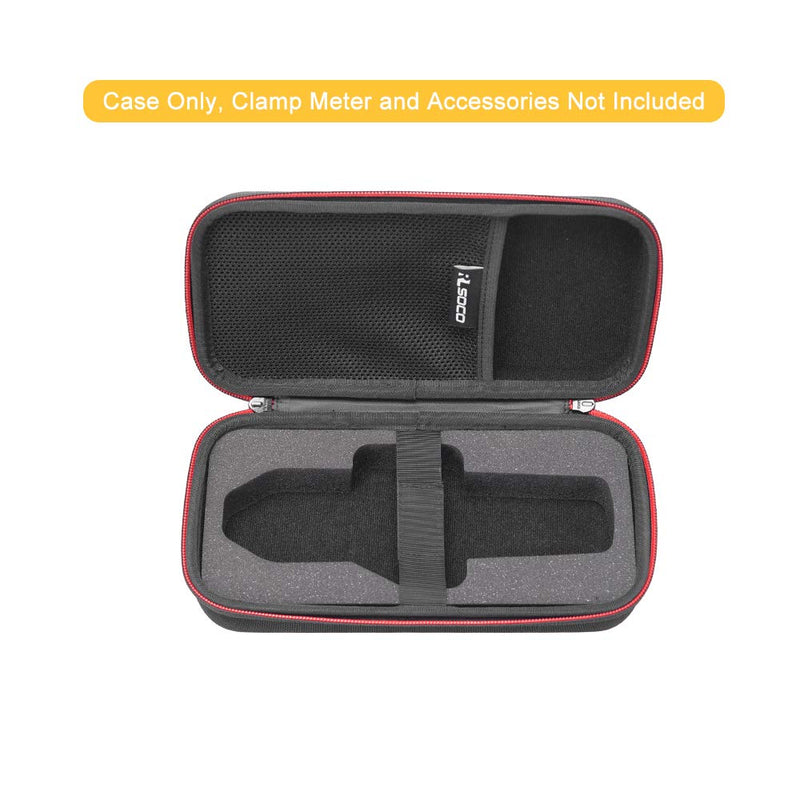 RLSOCO Hard Case for Fluke 323/324/325 Clamp Multimeter AC-DC TRMS with Protective Foam & KAIWEETS Digital Clamp Meter HT206B/ HT206D
