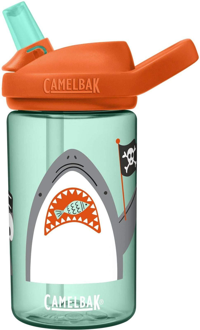 CamelBak eddy+ 14 oz Kids Water Bottle with Tritan Renew – Straw Top Arrgh Matey